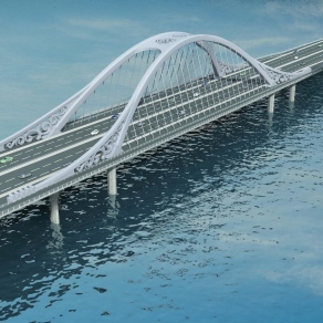 现代大桥3D模型下载